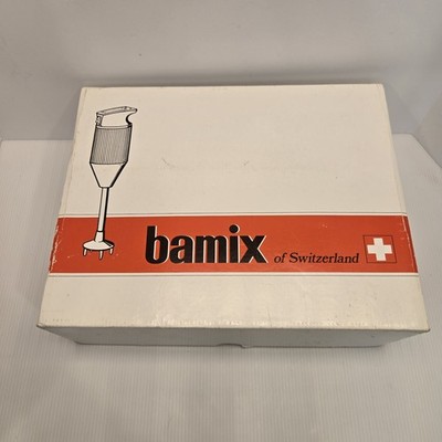 Bamix M-122 Swiss Made 2 Speed Hand Immersion Blender Wand Mixer Switzerland 