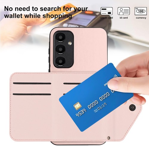 For Various Phone Card Pocket Wallet Case Leather Back Cover Fashion Women Girls - Picture 7 of 8