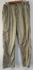 Sprayway Cargo Trousers Men Small 30" Beige Pockets Ridgeback Walking Hiking