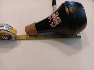 Denis Wick, London, Trumpet Practice Mute, Black Aluminum...
