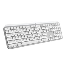 Logitech MX Keys S Mac Precise Wireless Bluetooth Keyboard Pale Grey PC