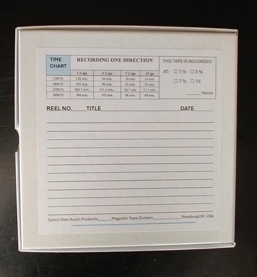 (12) Quality made label for your 1/4'' x 7'' tape box