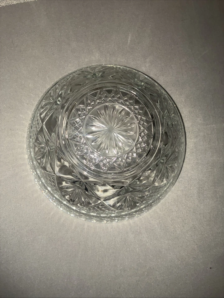 Juego de 6 cuencos de postre Luminarc ANTIGUOS vidrio transparente JG Durand Arcoroc diamante 5 5/8" Foto 2 de 4