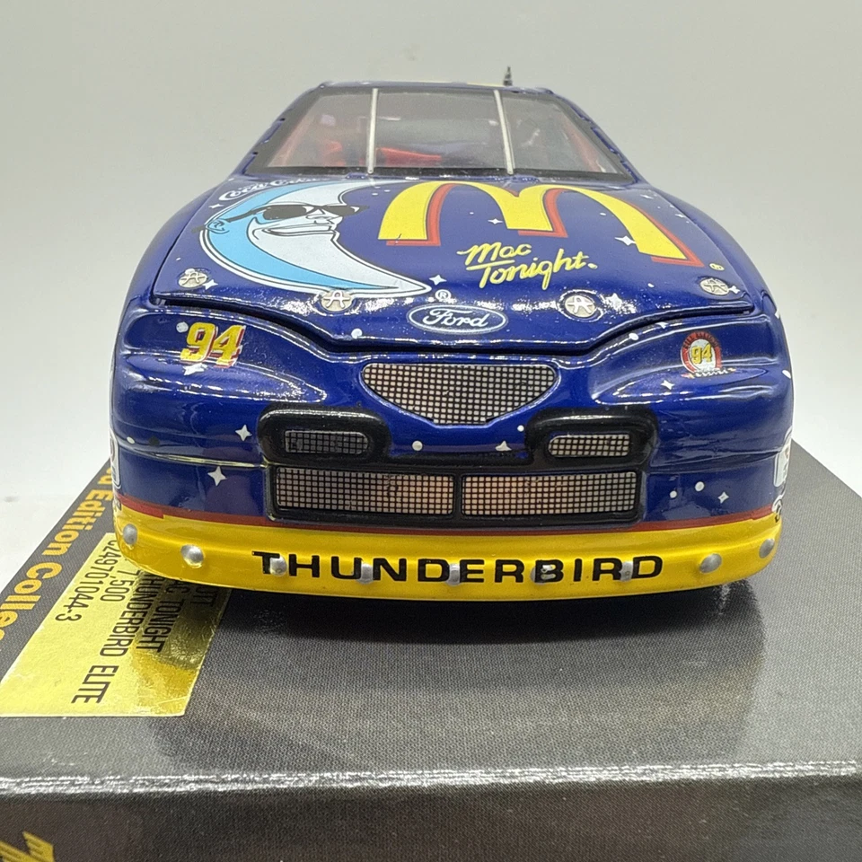 Bill Elliott #94 Mac Tonight 1997 Ford Thunderbird Elite NASCAR 1:24 1 de 7.500 Foto 3 de 4