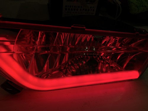 POLARIS -NEW POLARIS GENERAL 1000 PAIR RED ANGEL EYE Headlight Housings 16-20 - Picture 8 of 12