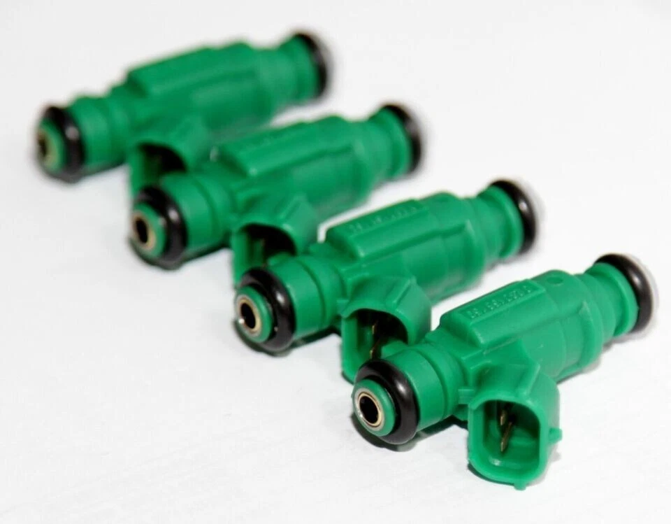 Inyectores de combustible originales Bosch x4 para Nissan Sentra 2003-2006 1,8 L I4 #0280156159 Foto 3 de 4