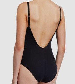 $253 Lise Charmel Womens Black Ajourage Couture One-Piece Swimsuit Size Small