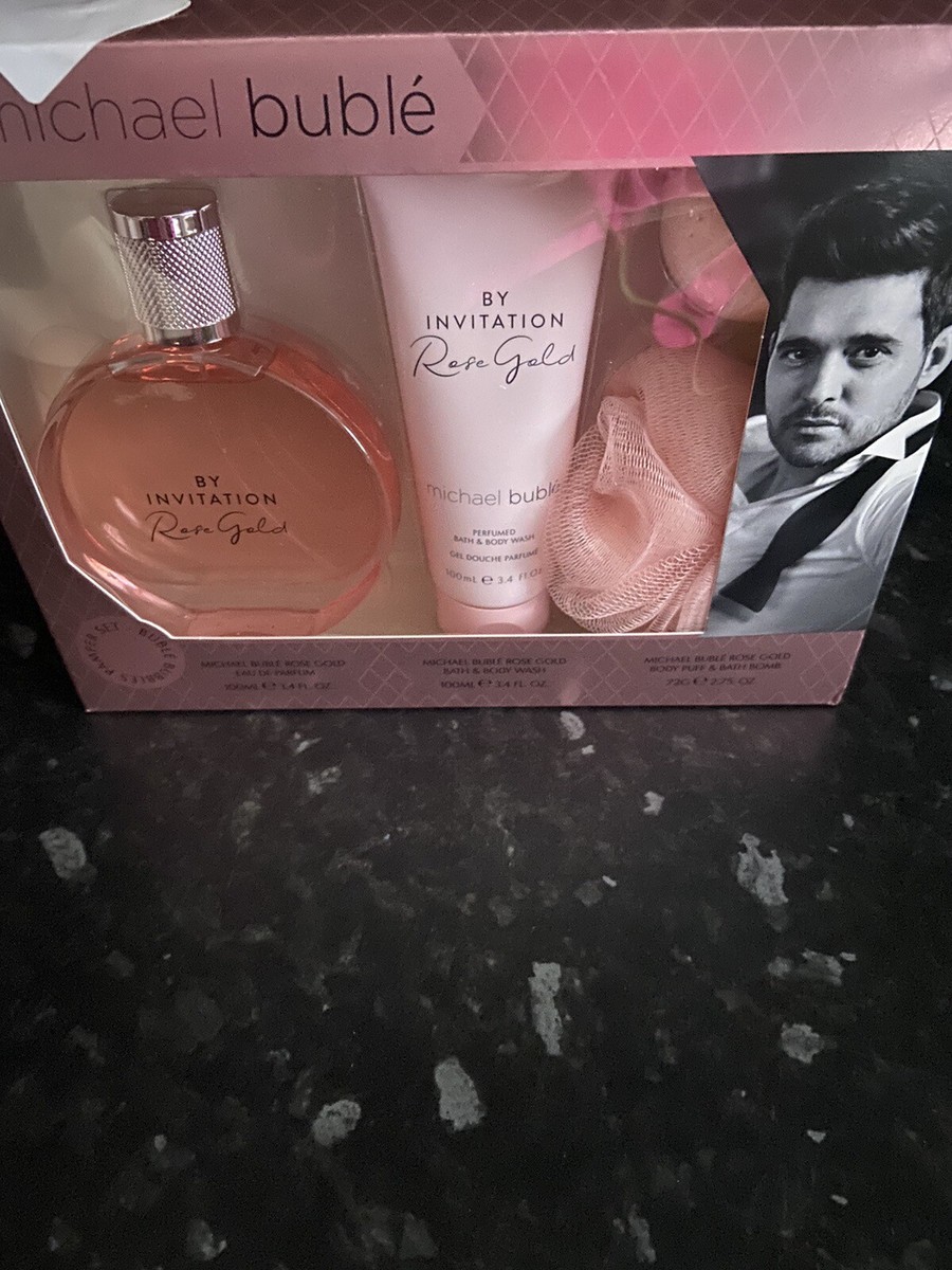 Buble By Invitation Rose Gold Perfume Michael Bublé By Invitation