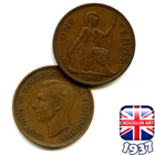 1937 George VI Penny — photo from another recent sale