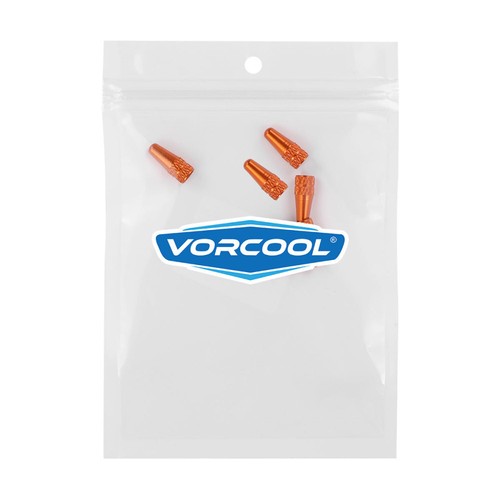 VORCOOL 6 Pcs Aluminum Alloy French Caps for MTB Road Bike Mountain Bike Tyre - Bild 8 von 9