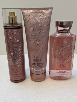 BATH & BODY WORKS PINK SUEDE FRAGRANCE MIST SHOWER GEL BODY CREAM You Choose