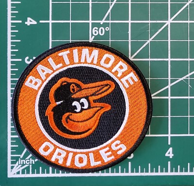 Baltimore Orioles 3.5'' Round Bird Iron/Sew On Patch ~ Free Tracking!