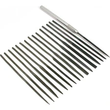 Needle Files & Handle Wire Wrapping File Tool Jewelers Jewelry Tools 16Pcs