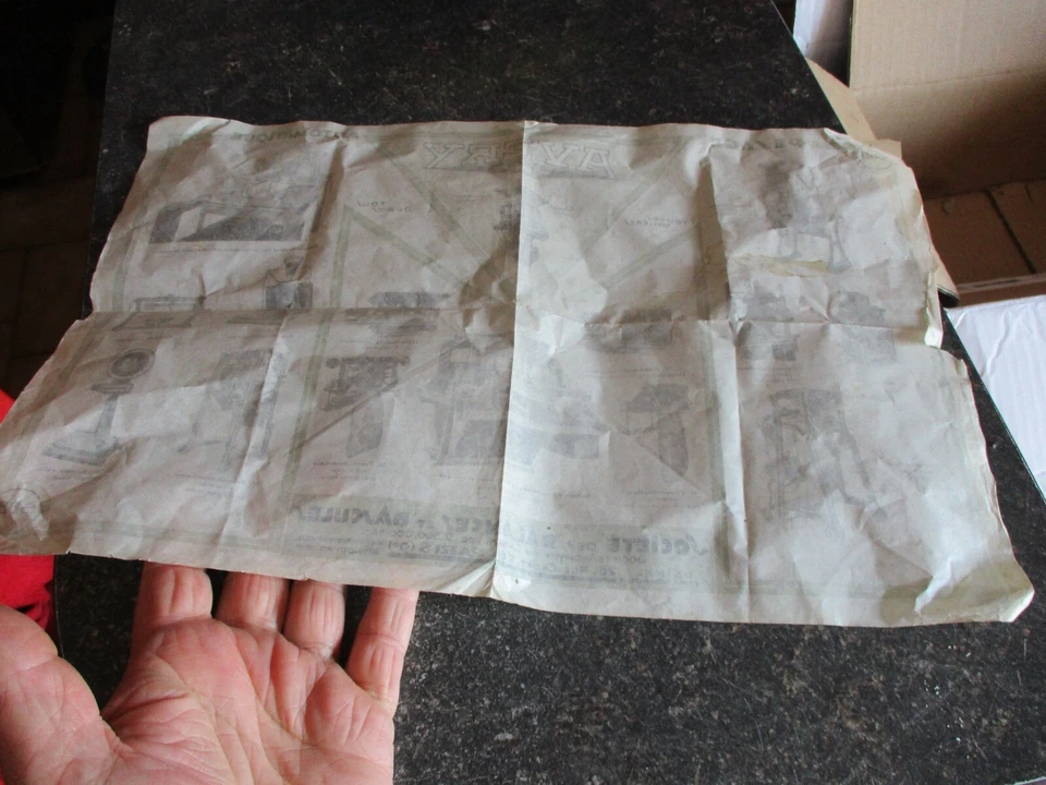 Ancien Feuillet Catalogue Ancienne Balance Bascule AVERY Paris Meunier Agricole - Photo 2/2