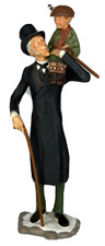 Hallmark Ebenezer Scrooge & Tiny Tim 2009 Ornament A Christmas Carol