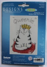 Janlynn Designs for the Needle Queenie Counted Cross Stitch Kit #042-0050 NOS
