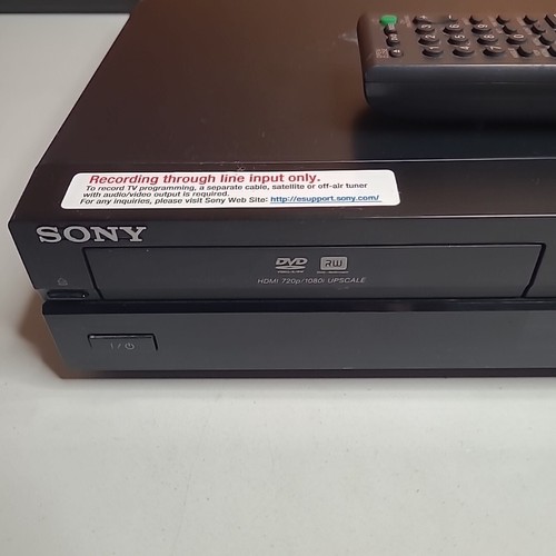 Sony RDR-VX525 DVD Grabadora VCR VHS Combo Reproductor HDMI Mejora Piezas/Reparación - Imagen 2 de 12