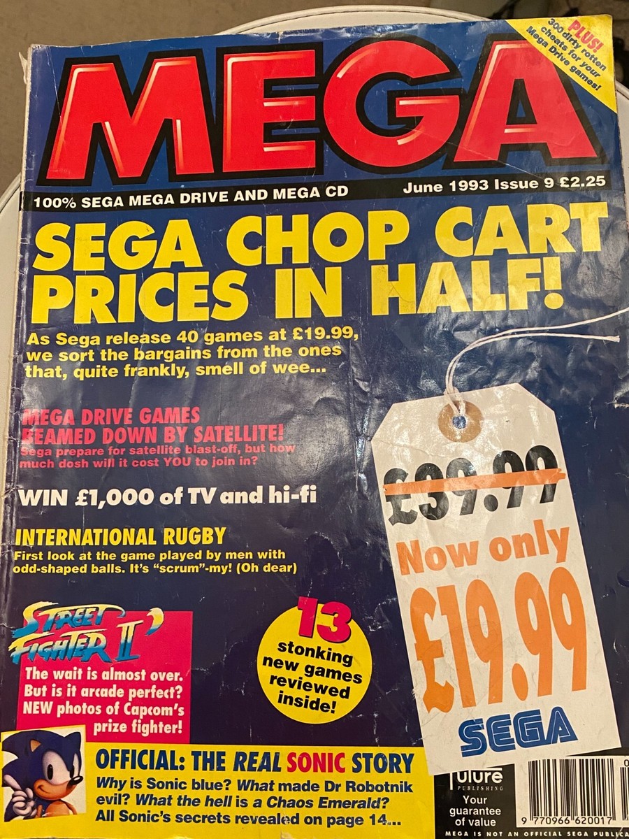 Sega Megadrive Fan Revue Issue Magazine Japan Import Sega Megadrive Fan Revue Issue Magazine Japan Import