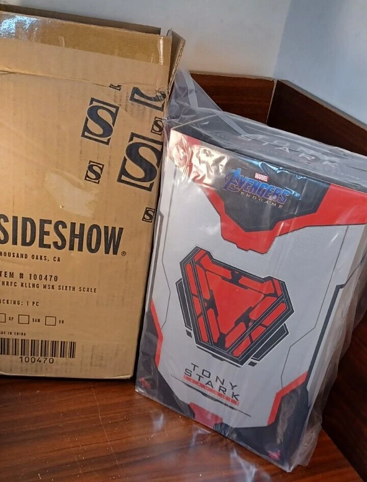 Avengers Endgame Tony Stark Equipo Traje Escala 1/6 Figura MMS537-NUEVO-Caja Gratis Envío y devolución Foto 2 de 4