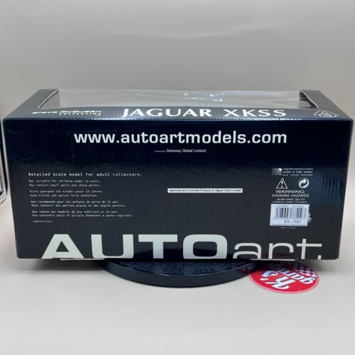 AUTOart 1/18 Jaguar XKSS 1956 Steve McQueen Collection Green Diecast 73519 - Picture 6 of 22