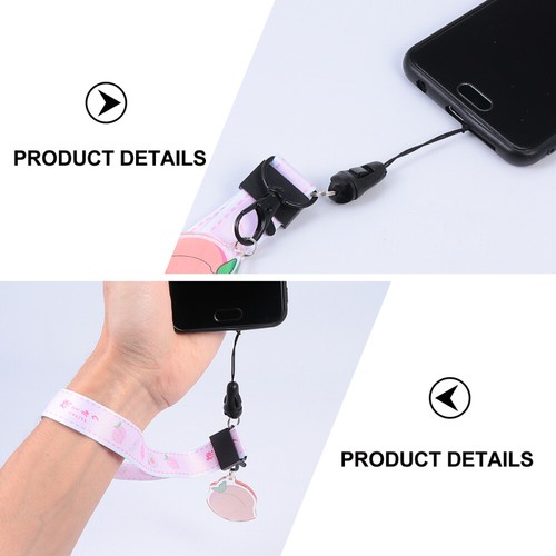 2pcs Handy Hanging Lanyard Handgelenk Hänge -Gurt -Schlüsselkettenseil - 第 10/12 張圖片