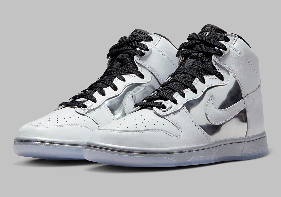 N*m様 Nike WMNS Dunk High Aluminium Nike WOMEN'S Dunk High Aluminum White SB SIZE 12, MEN'S SIZE