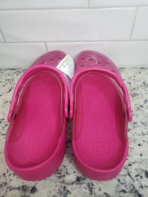NWT CROCS Classic Translucent Clog for Men & Women - Candy Pink Crocs Unisex Classic Translucent Clog CANDY PINK Mens 11 | eBay main image 2