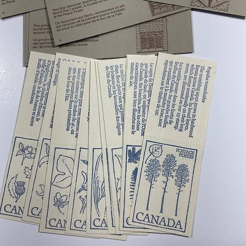 Canadá BK80, BK74a, BK82, BK87 10 folletos cada uno - 40 folletos - Imagen 7 de 8