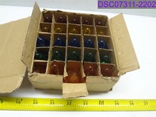 25 piece Incandescent Bulbs C7 120V 5W Christmas Multi-Color Replacements