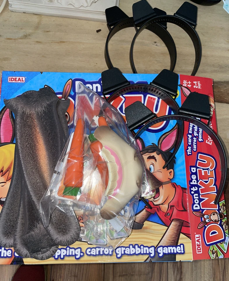 Don't Be A Donkey BOARD Game IDEAL Nice & Complete GREAT Family Fun FUN XMAS - Image 3 of 4