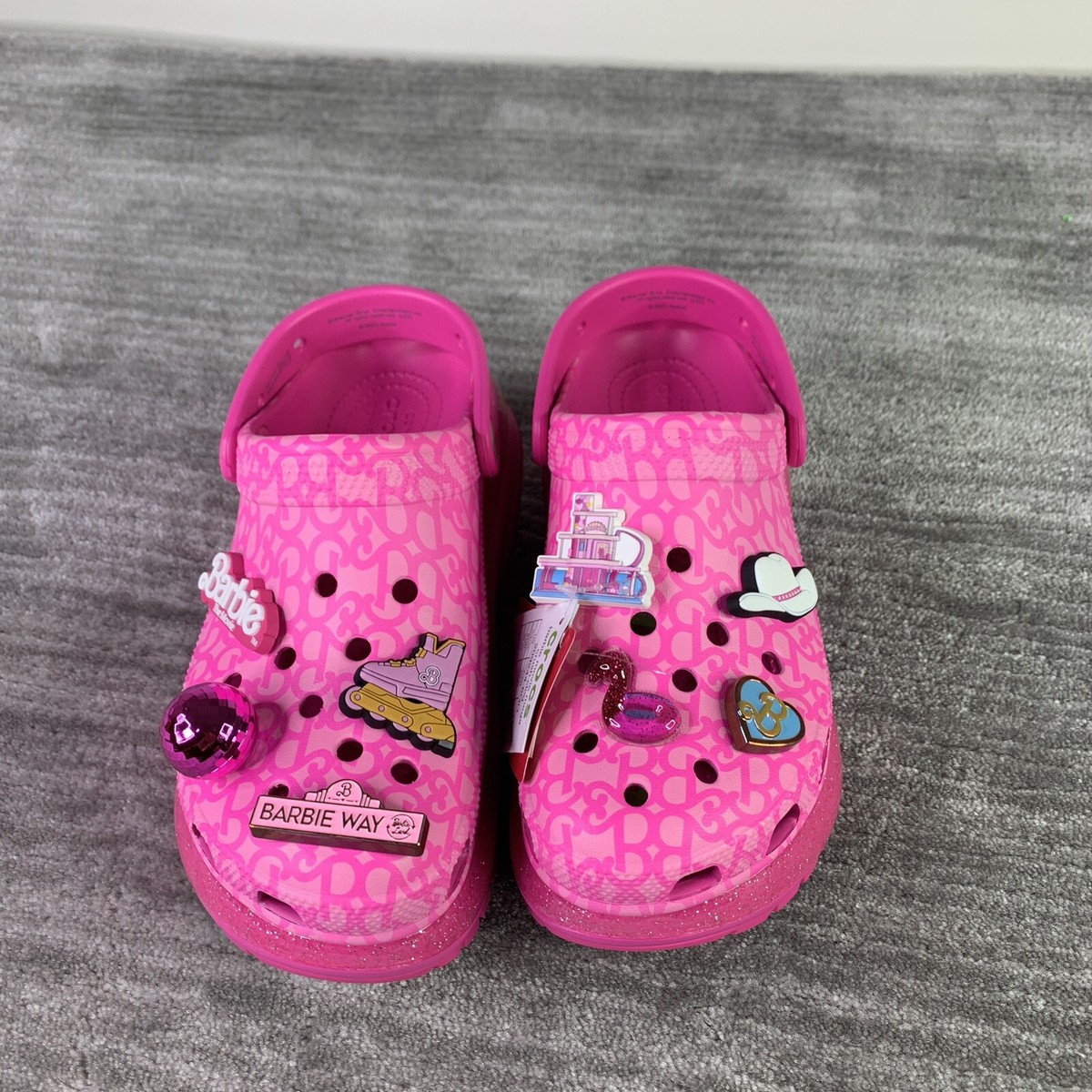 Crocs Barbie the Movie Mega Crush Clog Womens 7 Mens 5 