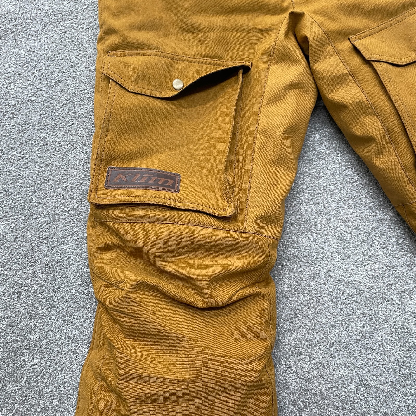 Klim Snow Pants Overall Bibs Adult Medium Tan Tundra Snowmobile