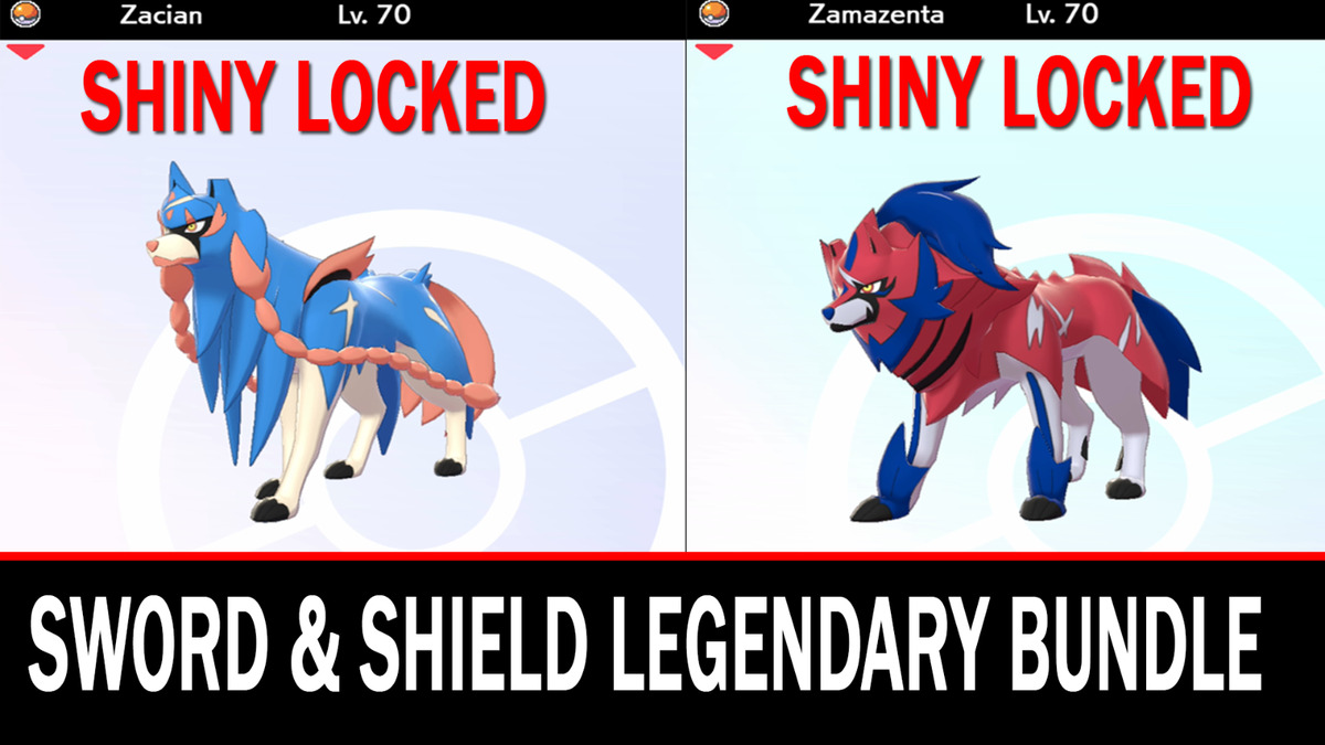 Pokemon Sword & Shield 6IV Zacian, Zamazenta, Eternatus Battle Ready!! 