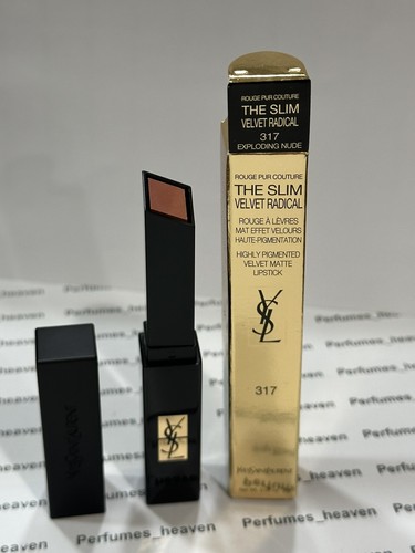 YSL Yves Saint Laurent The Slim Velvet Radical Matte Lipstick 317 Exploding Nude - 第 2/2 張圖片