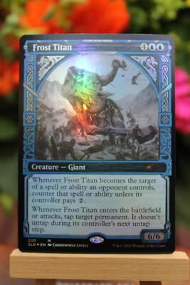 MTG Secret Lair Frost or Inferno Titan Showcase: Kaldheim Foil or