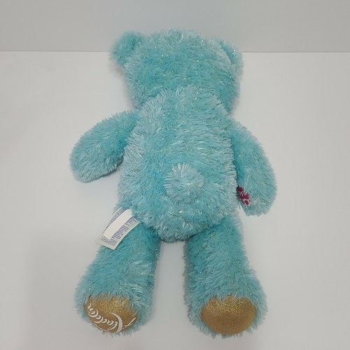 Peluche Costruisci un Orso Disney Aladino Principessa Gelsomino Blu Oro Scintillante 16" - Foto 2 di 5