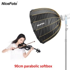 NiceFoto LED-Φ90cm 90cm /35inch Studio Flash LED Softbox for Portrait Wedding