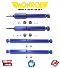 Complete Monroe Front & Rear Shock-Monro-Matic Plus Fits 81-00 Chevrolet Luv