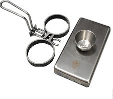Commercial-Grade Stainless Steel Egg Rings - Set of 2 for Perfect Eggs