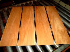 PACKAGES OF THIN PREMIUM KILN DRIED, SANDED EXOTIC GENUINE MAHOGANY LUMBER WOOD