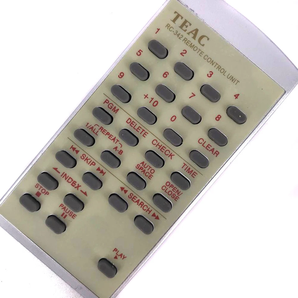 New Replace RC-342 For TEAC RC342 CD Player Remote Control CD5 CD7 CD10 CD15 - Image 3 of 3