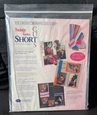 Creative Memories Collection Sassy Audaz Short Cuts Pre Cut Photo 104 Pgs