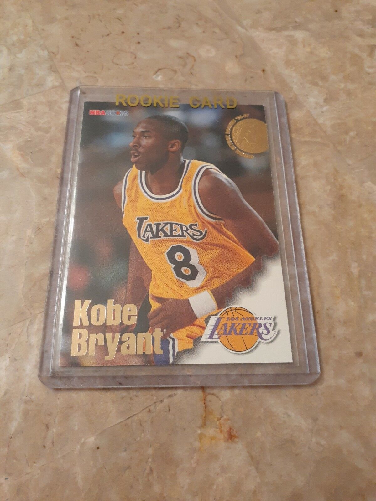 KOBE BRYANT NBA HOOPS OFFICIAL SKYBOX ROOKIE BASKETBALL CARD 96-97 #281
