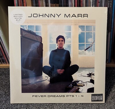 Johnny Marr (WHITE) Fever Dreams Pts. 1-4  Double Vinyl  LP NEW SEALED 