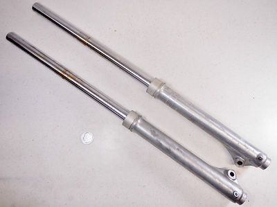79 YAMAHA DT125 DT 125 ENDURO FRONT FORKS 