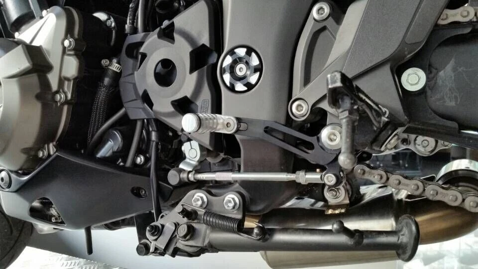 Palanca de cambios ajustable para KAWASAKI Z800 Z900 Z1000/SX Ninja 1000 Foto 3 de 4