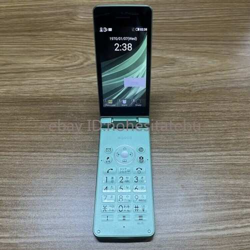 SHARP AQUOS Keitai 3 805SH (4G) Unlocked Flip Phone Type C Charging Single SIM - Afbeelding 8 van 19