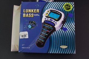 radica lunker bass fishing handheld game