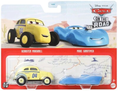 GEARSTEN MARSHALL & MARC SONDTIMER Mattel Cars 1:55 Die-cast Auto Metall Neu