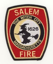 Massachusetts Salem Fire Department Patch Hal...